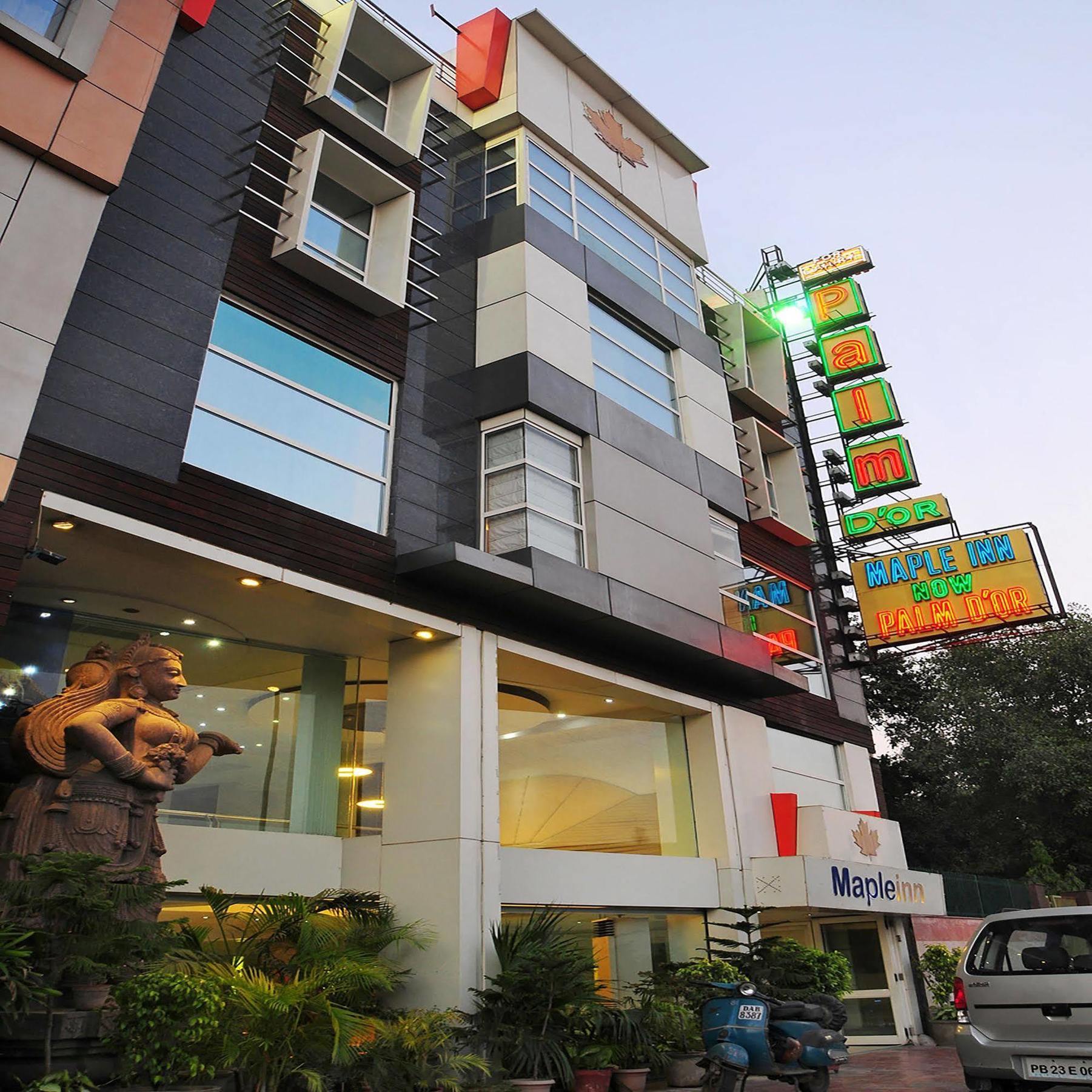 Hotel Palm Do'R Near New Delhi Railway Station Exterior foto